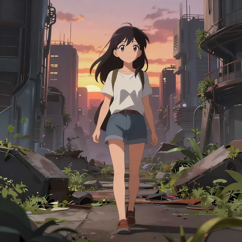 AI anime generator example 7