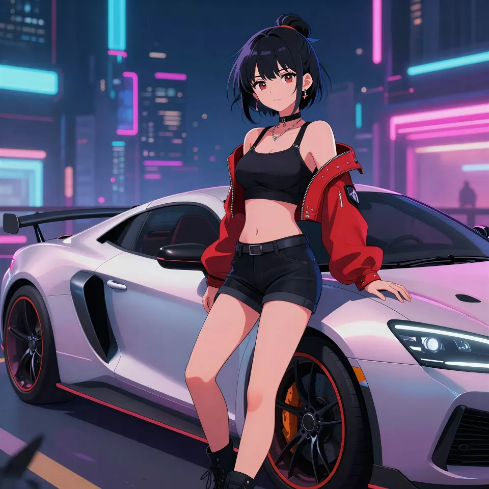 AI anime generator example 12