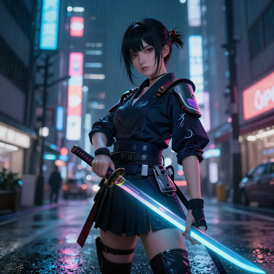 AI anime generator example 14