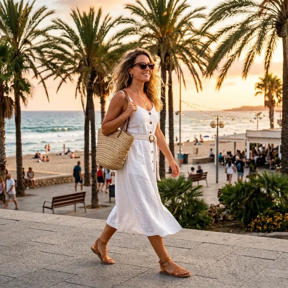 AI-generated woman portrait example