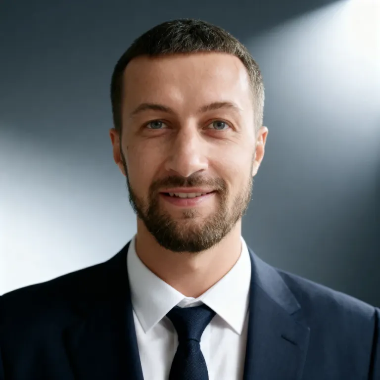 AI professional headshot example 1