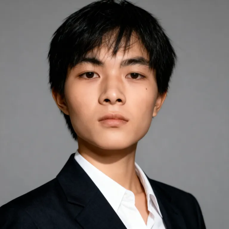 AI-generated professional headshot example